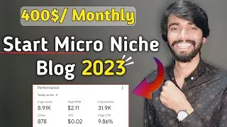 🔥(400$ Month) Single Page Website | Micro Niche | Micro Niche Blog 2023