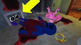 ME TRANSFORMEI no MONSTRO ROXO DE RAINBOW FRIENDS 3 e ACHEI a SALA SECRETA! NOVO FINAL E JUMPSCARE!
