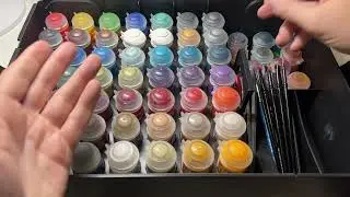 Soft-spoken ASMR: Showing my hobby tools and workspace