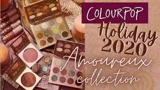NEW ColourPop HOLIDAY 2020 Amoureux Collection | Swatches + Lots of Comparisons