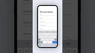 Sign Up Page - Ecommerce App #flutter #ecommerceapp #flutterui #mobileapp #mobiledevelopment #signup