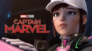 D.VA : An Overwatch Story Trailer - (Captain Marvel Style)