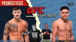 PRONóSTICOS UFC JOEL ÁLVAREZ vs ELVES BRENER