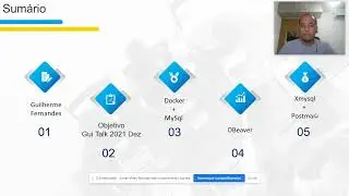 GUI TALK - DEZ/2021 - DOCKER + MYSQL + XMYSQL + POSTMAN - RETRO