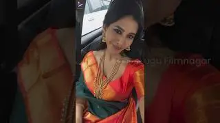 చీరలో కుందనపు బొమ్మలా ముస్తాబైన నభ నటేష్ 😍🔥 | 