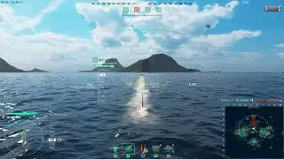Американская подводная лодка Salmon.Морской бой-6.Игра World Of Warships