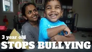 Just ROAR at them! | How a 3 year old stops bullying.