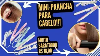 Prancha de cabelo!!! MUITO Barato AT R$ 13,50 VR R$ 18,00 #aefinovamadureira#madureira