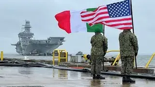 Italian Navy ITS Cavour Ready for Operations Campaign: en Route to the US