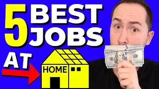 5 WORK FROM HOME JOBS - 2020 ($1000 A DAY BONUS JOB)