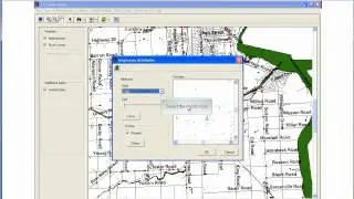How to I change layer attributes in the GIS map?