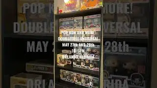 POP KON AND MORE MAY 2023 SHOW IS THIS WEEKEND! #shorts #funko