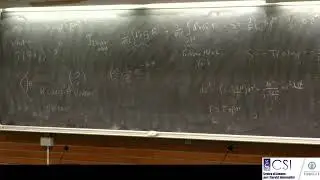 XIII series of Majorana Lectures - Edward Witten - second day