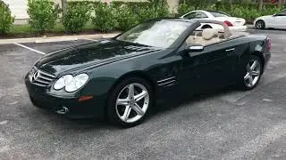 2004 Mercedes Benz SL500 Walkaround Video-Everest Green Metallic