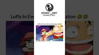 LUFFY being LUFFY 🤣🤣🤣 #anime #weeb #animecharacter #meme #onepieceluffy  #funny #comedy #dankmemes