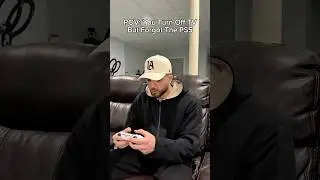 When You Forget To Turn Off The PS5