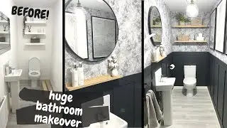 EXTREME BATHROOM MAKEOVER | How To Do Panelling Tutorial | Shade Shannon AD