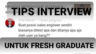 Pertanyaan Dari User untuk Interview Posisi Sales Engineer