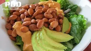 Vegan on a Budget | Southwest Salad with Chipotle Ranch Dressing |Healthy Salad in a Jar Recipe
