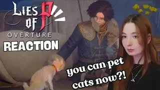 I've watched Lies of P: Overture trailer and I want to pet cats