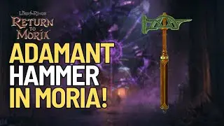 How to Craft the Adamant Hammer in Lord of the Rings Return to Moria