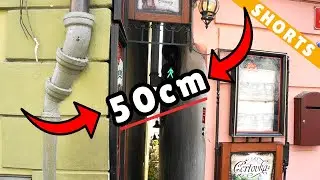 Europe's NARROWEST street in Prague | Travel Czech Republic 
