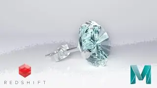 Speed Modeling a Earing in Maya - Redshift