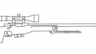 How to draw the AWP from CSGO