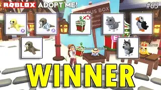 🎮 ADOPT ME! #63 - WINNER of the Xmas 2021 pets
