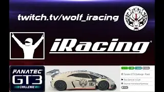 Iracing Fanatec GT3 Challenge Sprint / Daytona Speedway / Full Race -Lamborghini Huracan / Twitch TV