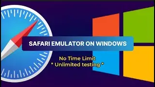 Safari Browser Emulator for Windows | Test & Debug any website locally