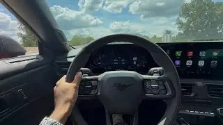 MUSTANG DARK HORSE POV DRIVE!!