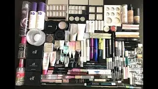 2017 Year-Long Makeup Empties!! ($1,353 Worth)