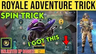 how to play Royale Adventure in BGMI explained | Royal Adventure trick | how to get RP badge in PUBG