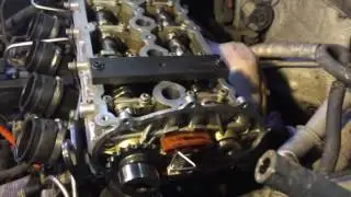 Replacement of a chain of cam-shafts and натяжителя chains on SKODA OCTAVIA A5 2.0 FSI