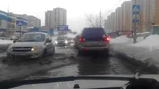 разлив воды на Антонова в Саратвое