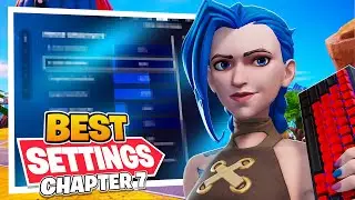 BEST Chapter 7 Keyboard and Mouse Settings, Sensitivity + Binds in Fortnite!