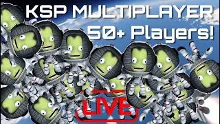 KSP multiplayer with 50+ players!