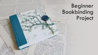 BEGINNER BOOKBINDING PROJECT | Art Journal