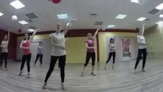 Бачата урок3 (Женская стилистика) / группа Юлии Тюриной / Dance Center