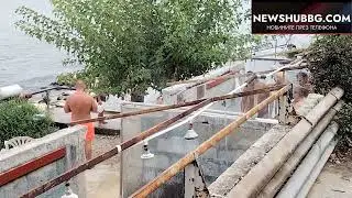 Топлата вода е една от противоречивите атракции на крайбрежната алея