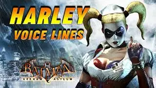 Batman: Arkham Asylum - Harley Quinn Voice Lines