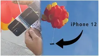 We FLY iPhone 12 in Sky..! | Experiment With Apple iPhone | VMinds