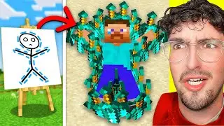 I Fooled My Friend with //PAINT in Minecraft