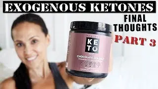 Exogenous Ketones REVIEW //  Losing Weight On A Keto Diet