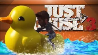 EASTER EGG MADNESS!! - Just Cause 3 (Giant Head Gun & Duck Boat!)