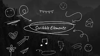 Scribble Elements: (Mogrt) Premiere Pro template