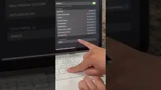 iPad Pro 11 Magnetic Touch Keyboard Case