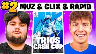 2ND PLACE TRIO CASH CUP With Clix & Rapid! 🏆
