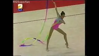 Chara Kariami Ribbon A-A European Championships 1998